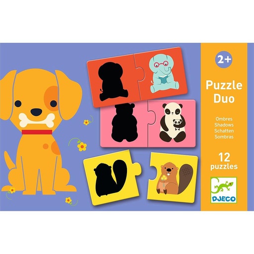 [DJ-1871] Puzzle Duo Ombres 2 pièces