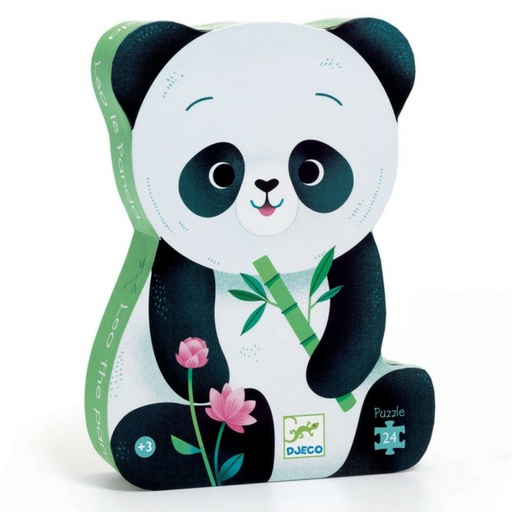 [DJ-2824] Puzzle Silhouette Djeco - Léo le panda 