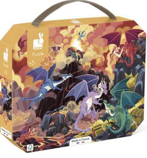 [JA-6098] Puzzle Terre de dragons 54 pièces