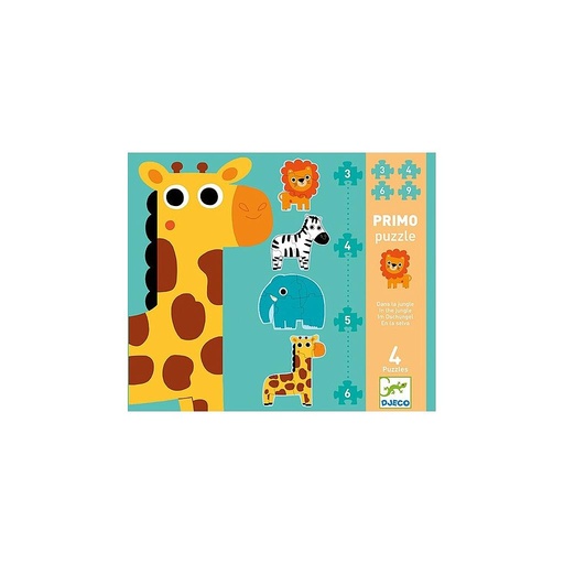 [DJ-1353] Puzzle évolutif Dans la jungle