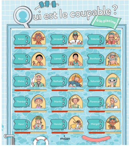 [MI-0520] Qui est le coupable ? A la piscine