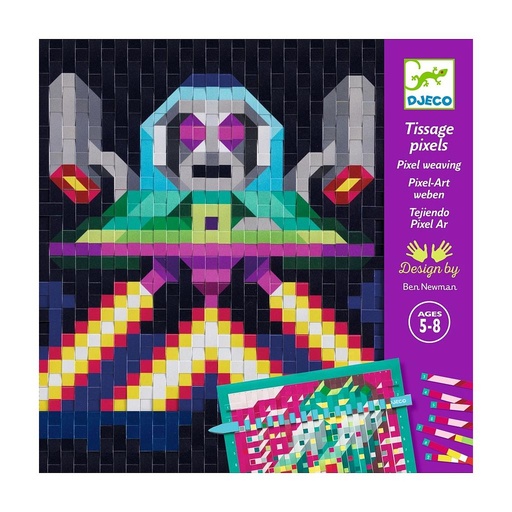 [DJ-4529] Tissage Pixels Invaders Djeco