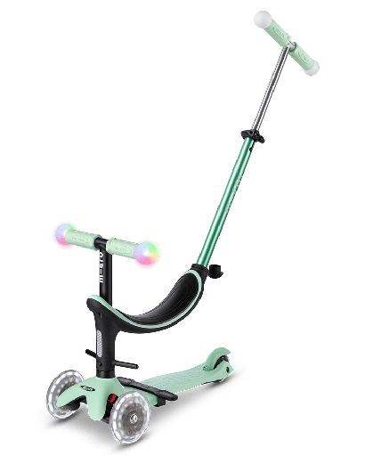 [MI_8513] Trottinette Micro Mini2Grow Deluxe Magic LED Mint