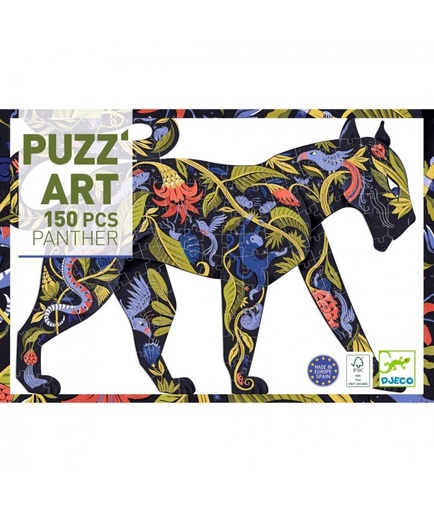 [DJ-6594] Puzz'Art Panther Djeco (150 pcs)