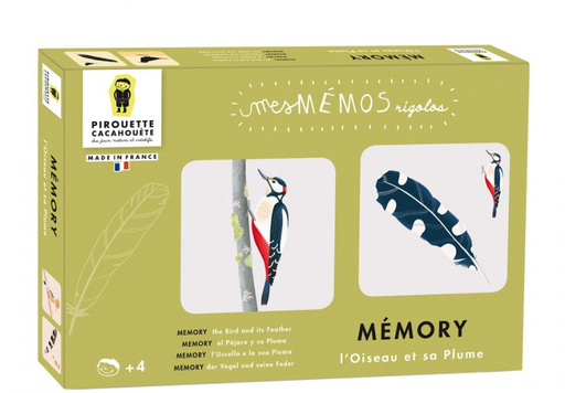 [PI_1043] Mes mémos rigolos L'oiseau et sa plume