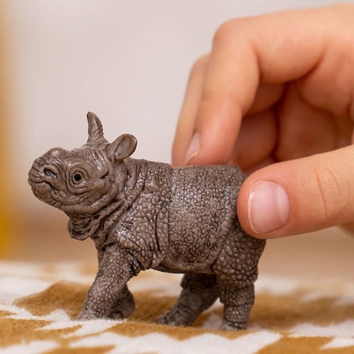 [SC-7765] Bébé Rhinocéros Indien Schleich