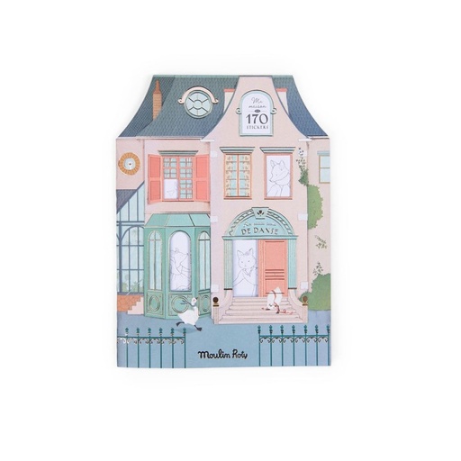[MO-6004] Cahier stickers La petite école de danse (20p) Moulin Roty