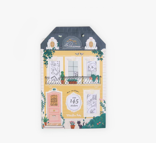 [MO-5763] Cahier stickers Les Parisiennes Moulin Roty