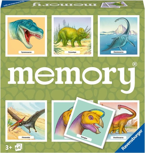 [RA-9248] Mémory Dinosaures Ravensburger