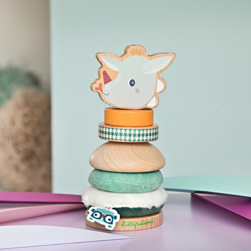 [LI-4727] Pyramide à empiler Joe Lilliputiens