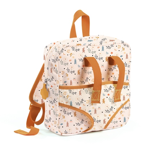 [DJ-7836] Sac à dos porte-poupée Djeco