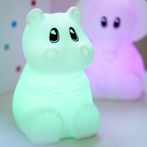 [KI-0712] Kidynight Hippopotame Veilleuse
