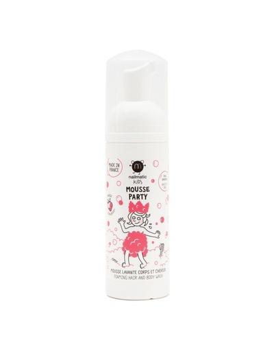 [NA-5876] Mousse lavante Corps et Cheveux Fraise Nailmatic