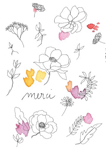 [Carte Papillonnage Merci] Carte Papillonnage Merci