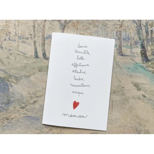 [Carte Papillonnage Maman] Carte Papillonnage Maman