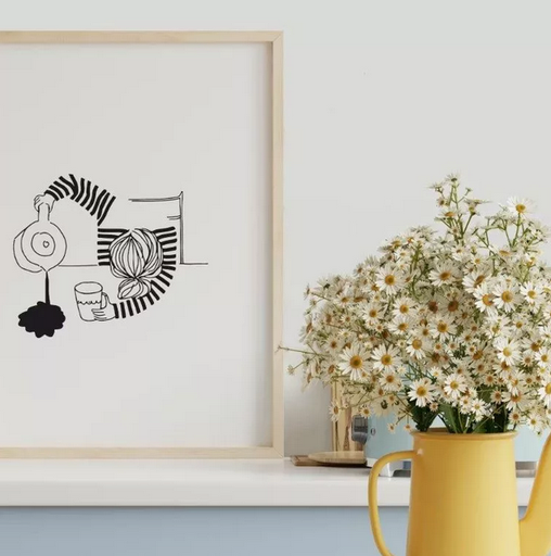 Affiche A4 Les Matins difficiles My Lovely Thing