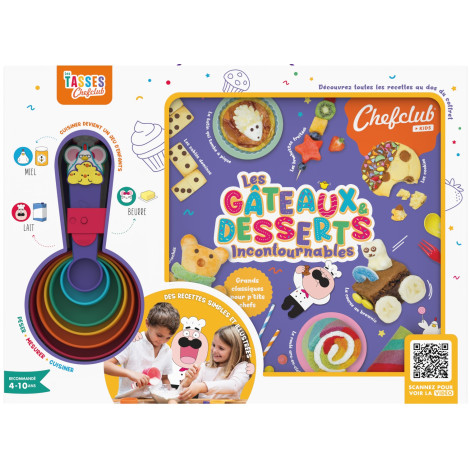 [CH-9614] Coffret Kids Les gâteaux et desserts incontournables Chef Club