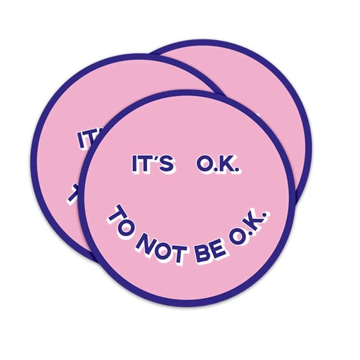 [Sticker It's okay smiley] Sticker It's okay smiley