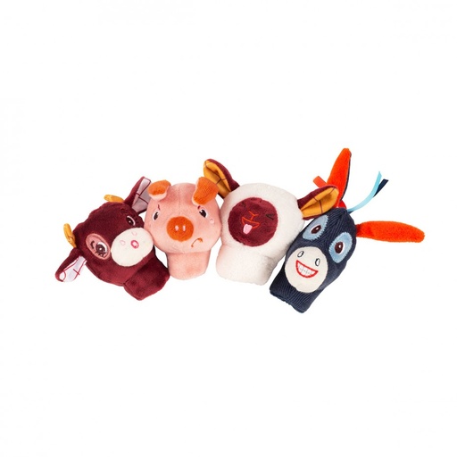 [LI-3041] Marionnettes à doigts Ferme Lilliputiens