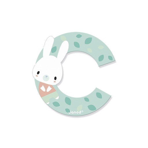 [JA-1670] Lettre en bois C Pure Janod