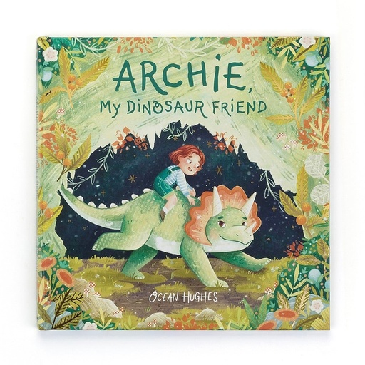 [JE-1749] Archie, My Dinosaur Friend Book Jellycat