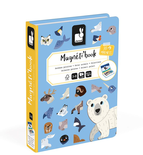 [JA-5992] Magneti'Book Animaux Polaires Janod