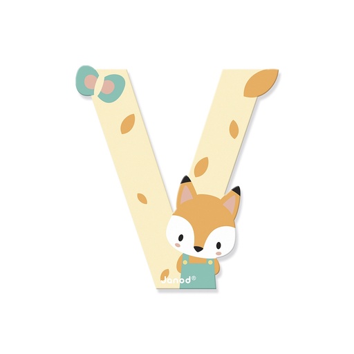 [JA-1861] Lettre en bois V Janod