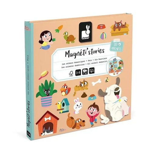 [JA-4572] Magneti'Stories Les animaux domestiques Janod