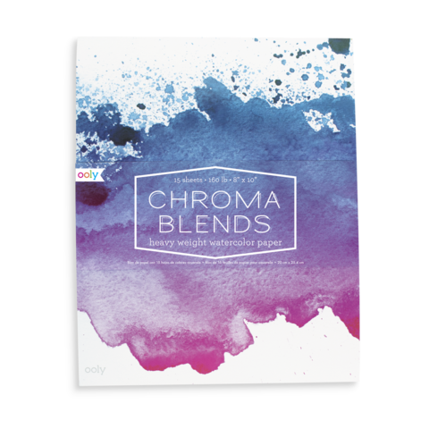 [OO-0119] Chroma Blends Heavy Weight Watercolor Paper Pad