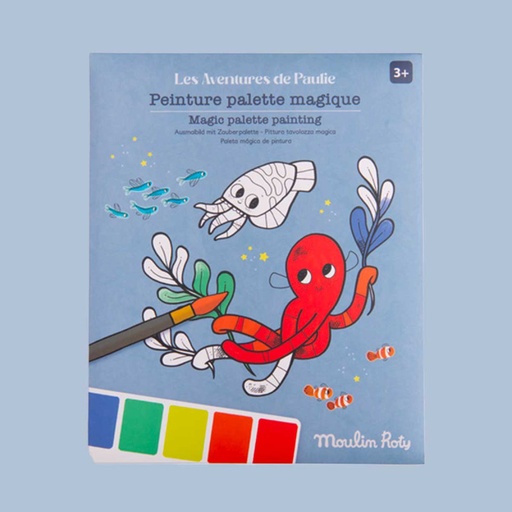[MO-6019] Peinture palette magique - Les Aventures de Paulie