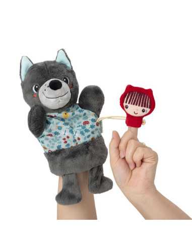 [LI-5175] Marionnette à main Louis le loup Lilliputiens