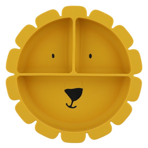 [TR-4298] Assiette avec ventouse en silicone Mr. Lion Trixie 