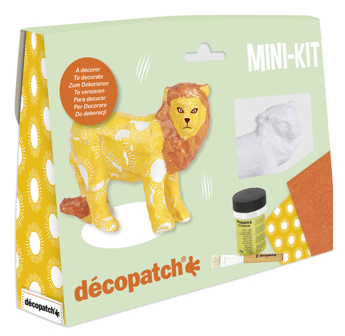 [CH-0642] Decopatch mini-kit lion
