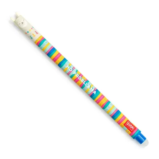 [LE-5871] Stylo à Encre Gel effaçable lama - Legami    