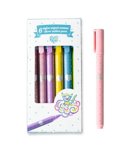 [DJ-7946] 4 stylos effaçables pastel