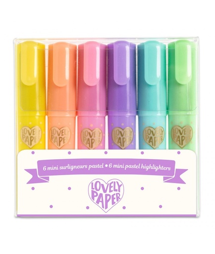 [DJ-7540] 6 minis surligneurs pastel