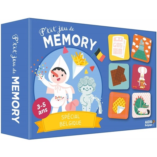 [AU-2184] P'tit jeu de Memory Special Belgique