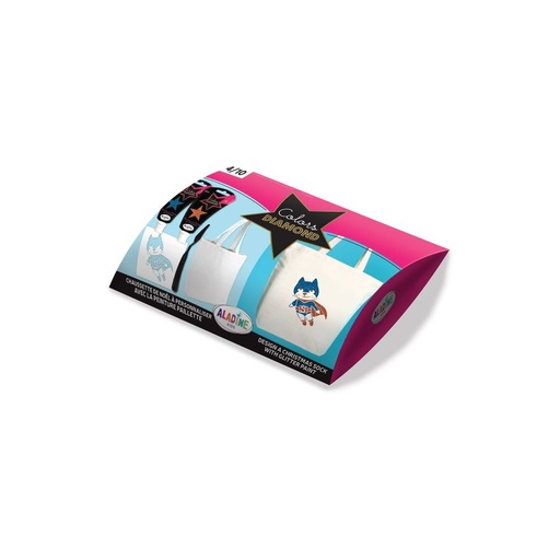 [JP-0970] Totebag à personnaliser Superhéros