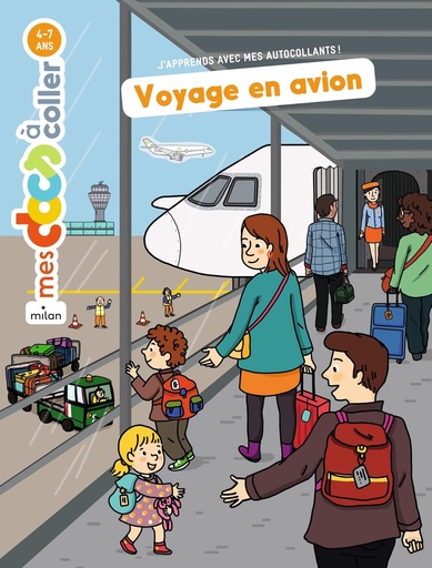 [MI-2790] Voyage en avion - Mes docs à coller 