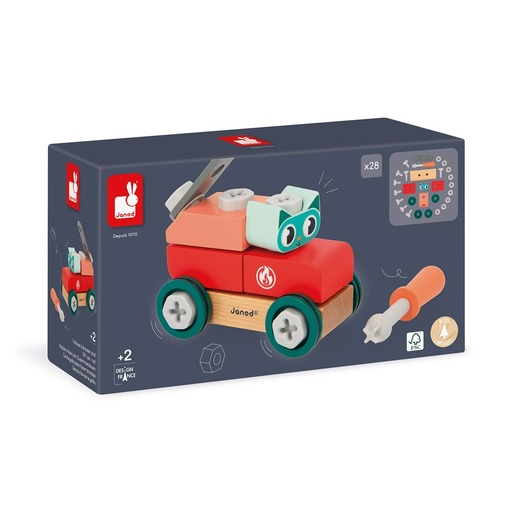 [JA-4526] Voiture à bricoler Chat Janod 
