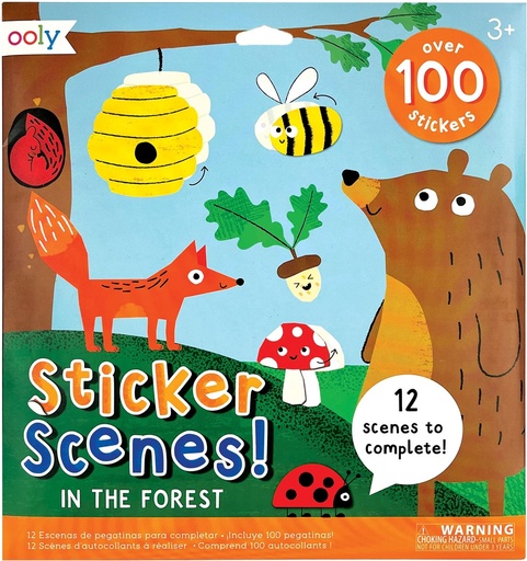 [OO-0790] Sticker Scenes ! In the Forest - Ooly