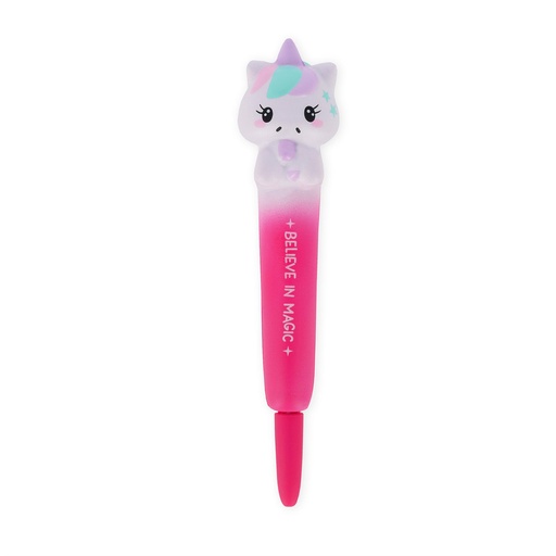 [LE-8673] Stylo à encre gel Antistress Licorne encre noire Legami