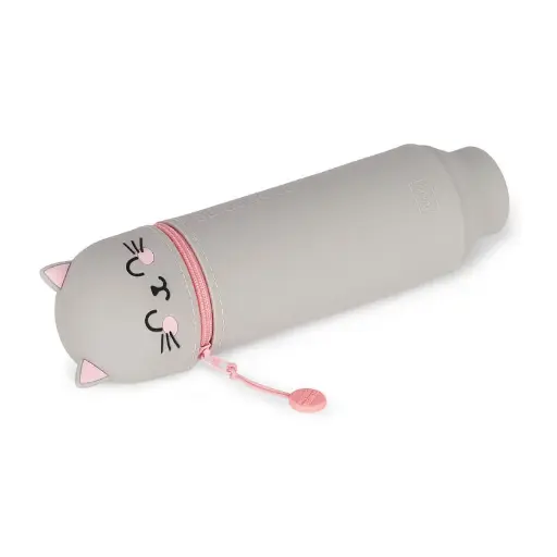 [LE-0058] Trousse en Silicone Souple 2-en-1 Kitty Legami 