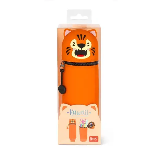 [LE-8888] Trousse en Silicone Souple 2-en-1 Tiger Legami 