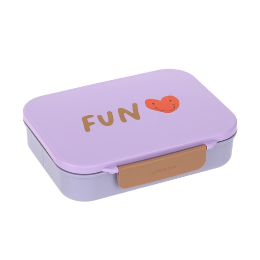 [LA-0868] Lunchbox Little Gang Heart Lilas Lassig 
