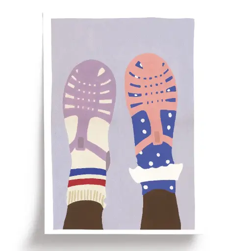 Affiche Méduses 30x40cm Taxi Brousse 