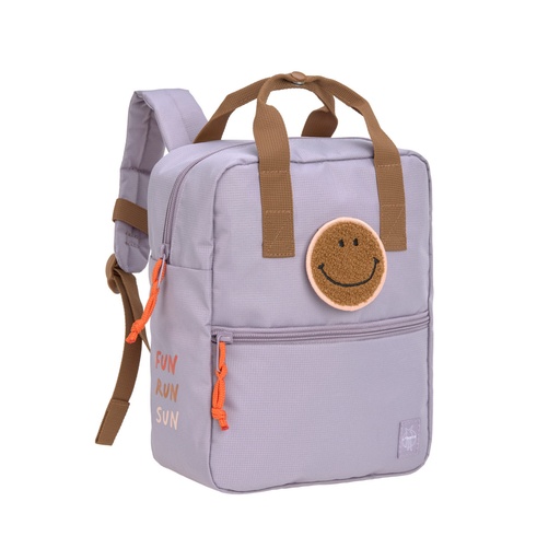 [LA-0646] Mini Sac à dos carré Little Gang Lilas Lässig