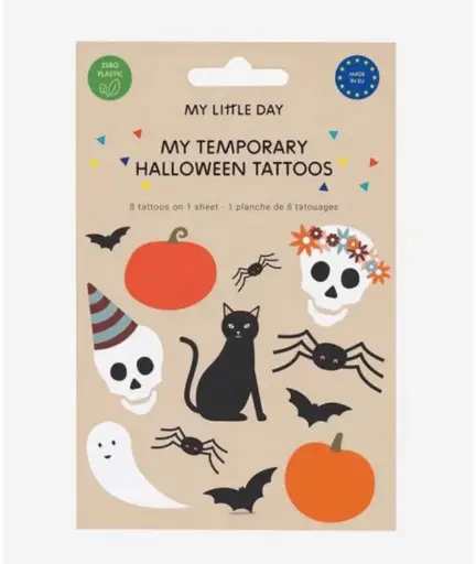 [MY-5270] Planche de Tatouages Halloween 