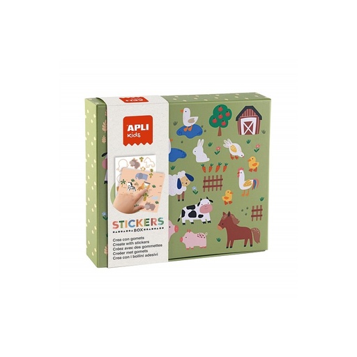[AP-4316] Stickerbox animaux et leur habitat