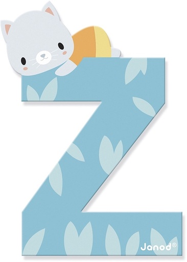 [JA-1908] Lettre en bois Z Janod